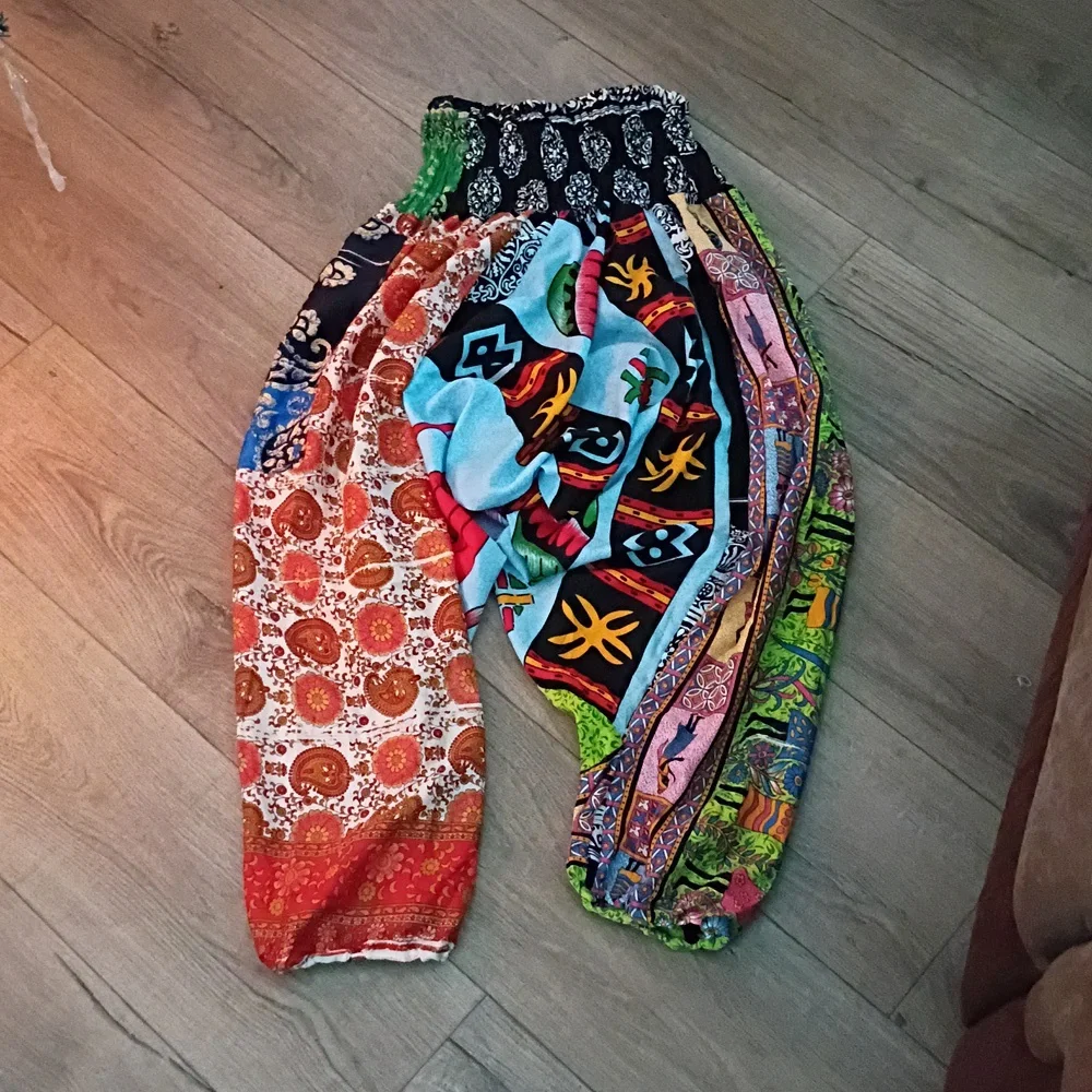 African Print Patchwork Pants/Harem Pants Hammer Time - Picture 7 of 7